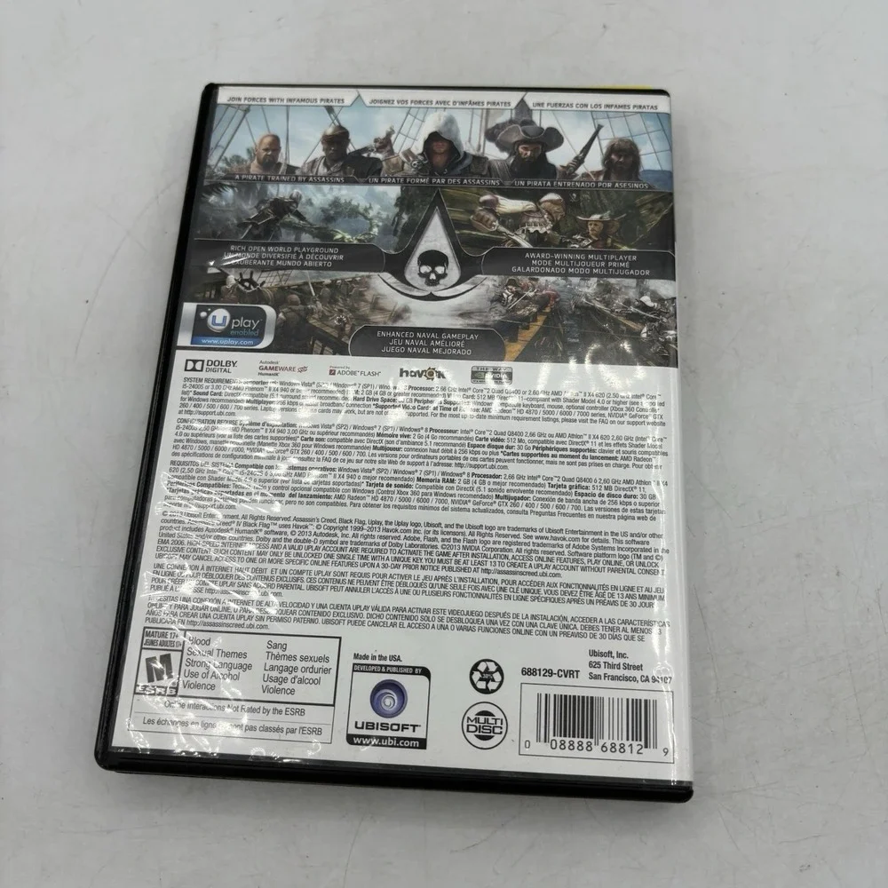 Ubisoft PC Game Assassin's Creed IV 4 Black Flag